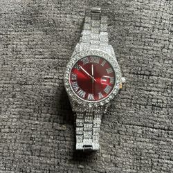 Red Luxurious Watch