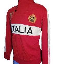 Polo Ralph Lauren vintage shawl collar italia red sweater size xxl

*   Price Is Firm**
