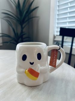 Ghost mug w/Candy corn - UFT