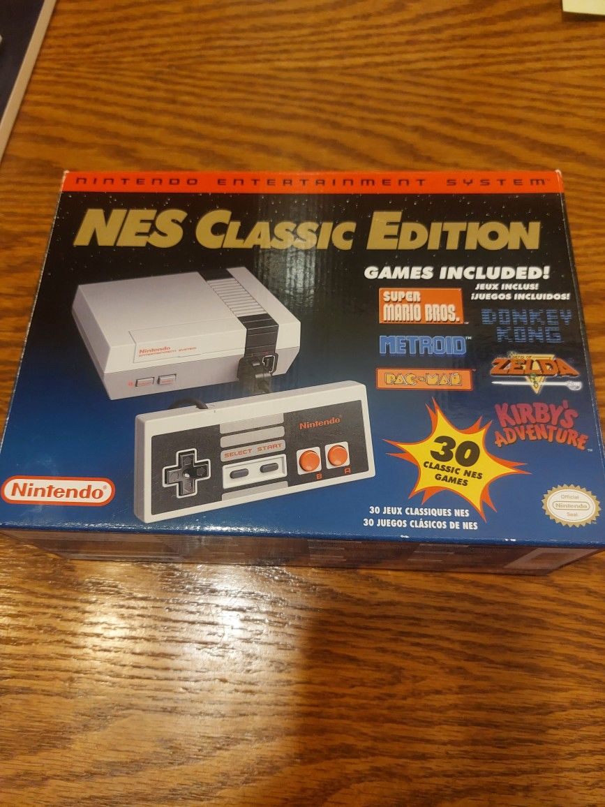 New Nintendo NES Classic Edition System 