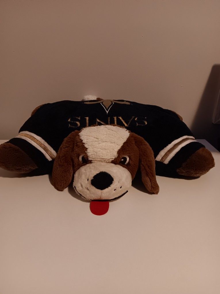 Saints Pillow Bear