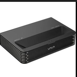 VAVA Chroma 4K Triple Laser Ultra Short Throw Projector with 100 inch ALR screen