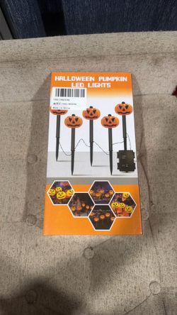Halloween pumpkin led lights