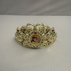 Disney Princess Belle Gold Tiara Crown – Jakks Pacific Beauty and the Beast Dress-Up Accessory