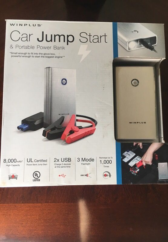 Winplus Car Jump Start & Portable Power Bank