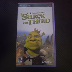 Shrek the 3rd game PSP