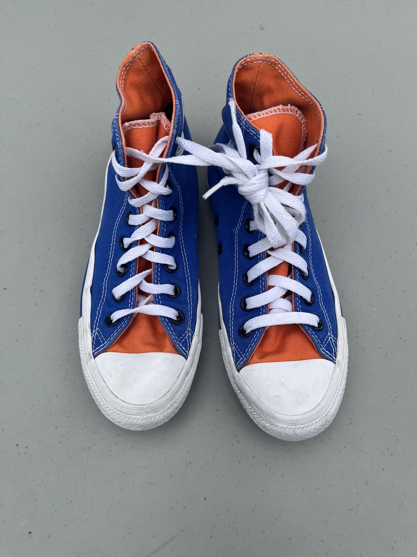 Orange And Blue Converse