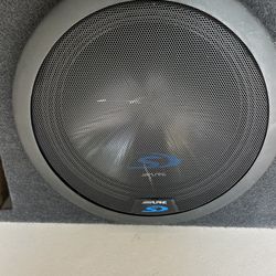 Alpine S-SB10V Halo S-Series 10" 1800W Peak Power H