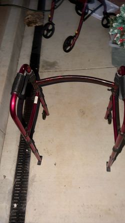 Adult fold up walker basic