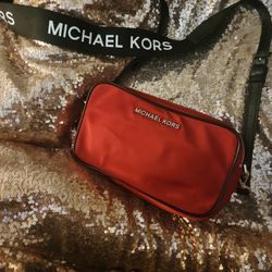 Red Mk Crossbody
