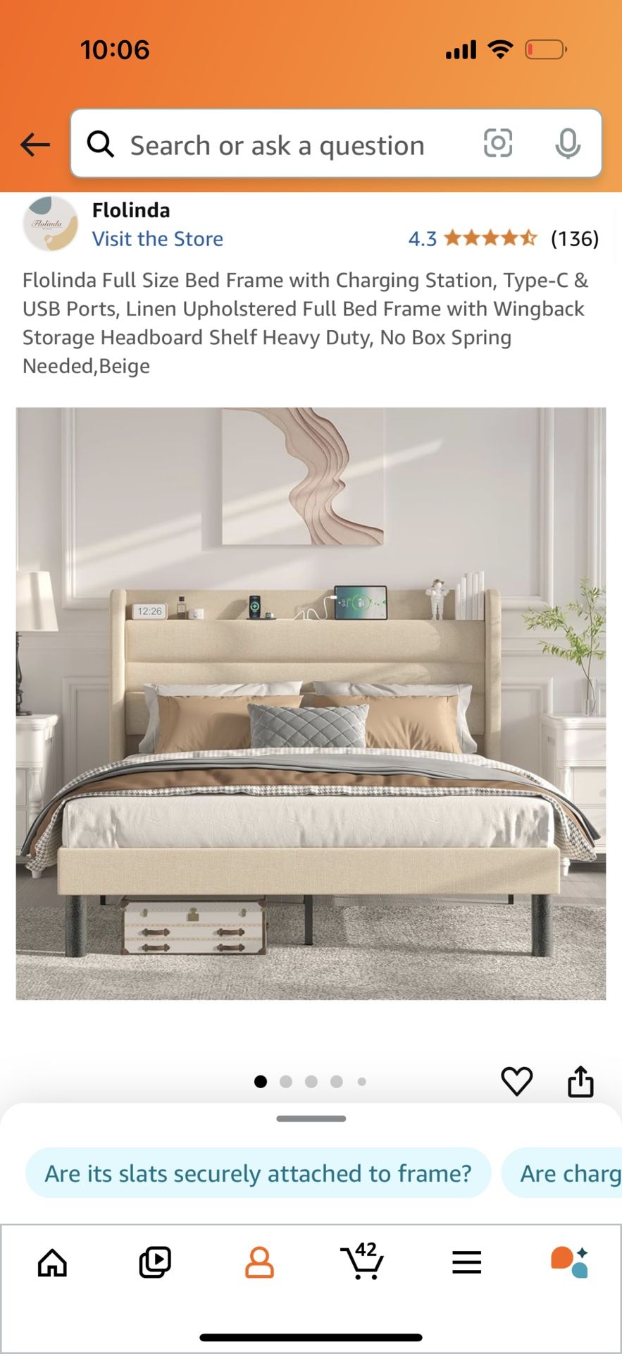 Full Bed Frame