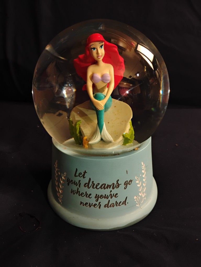 Disney Hallmark Snow globe 