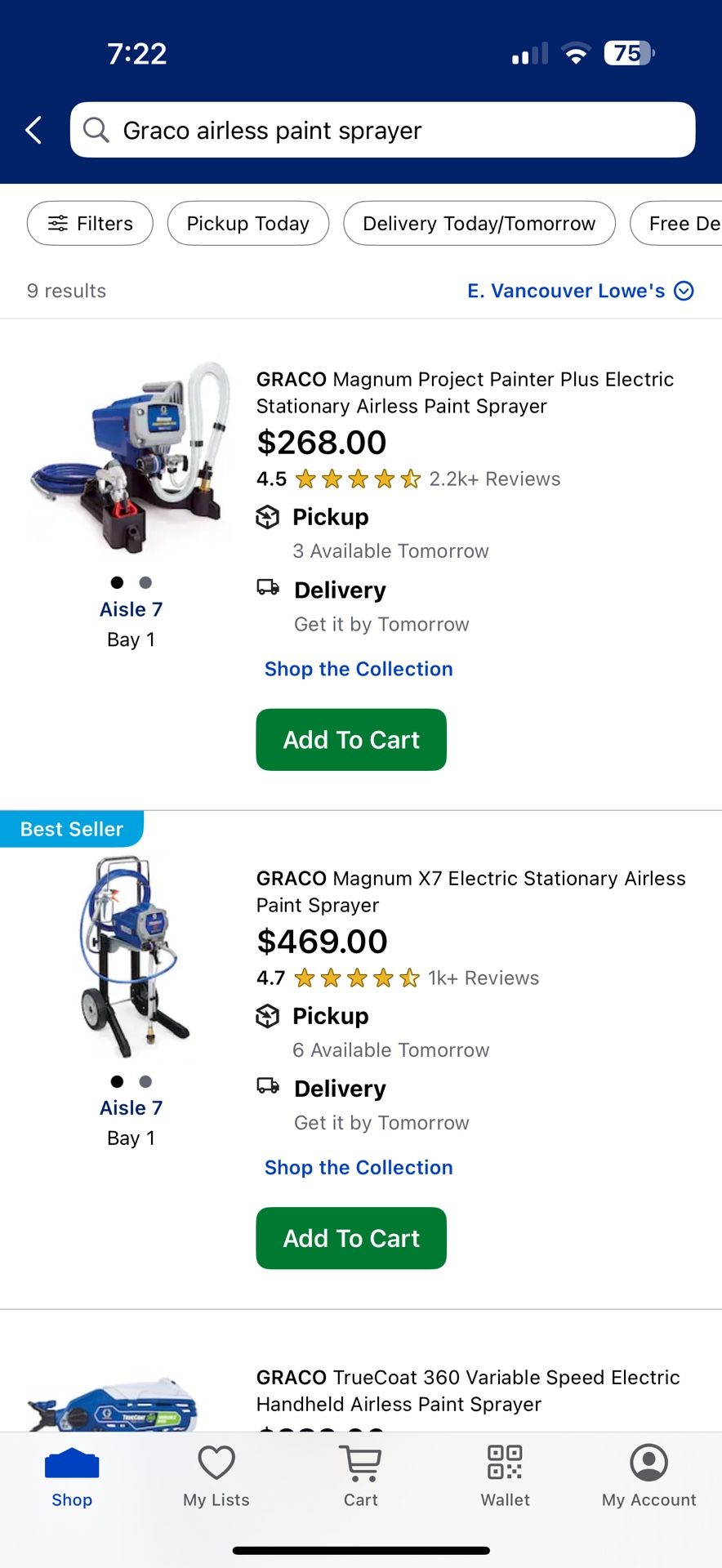 Graco magnum Project Painter Airless Paint Sprayer