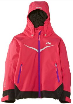 Helly Hansen Girls Rain Coat Jacket sz 6