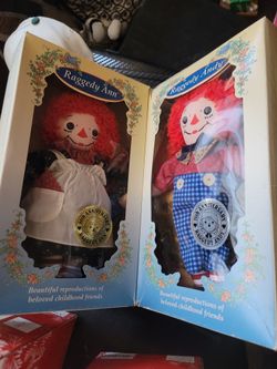 Hasbro 1996 75th Anniversary Raggedy Ann Vintage Doll