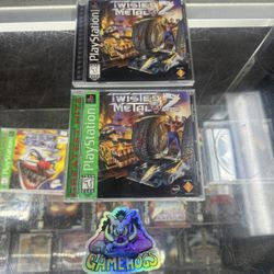 Twisted Metal 2 PS1 $35-$45 Each Gamehogs 11am-7pm
