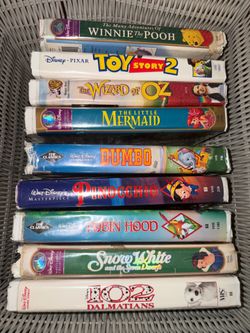 Disney VHS movies.