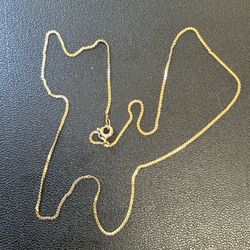 Solid 14k yellow Gold Necklace chain