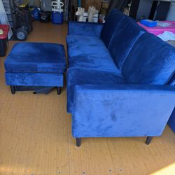 Blue Sofa 