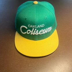 Last Dive Bar Fitted Oakland Coliseum Hat 7 1/4