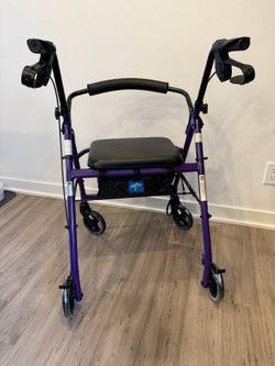 SFV- Walker with seat and brakes