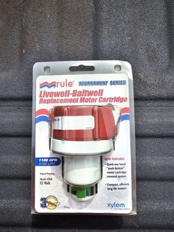 Rule Baitwell/ Livewell Cartridge  New!
