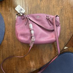 COACH Kelsey Small Satchel Crossbody Purse Leather NWT