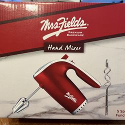 Mrs. Fields Premium Bakeware Hand Mixer