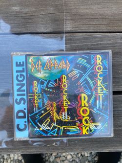 Rare Def Leppard single UK print