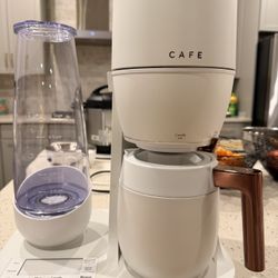 Café Specialty Grind and Brew Coffee Maker, Single-Serve to 10-Cup Thermal Carafe, with Built-In Bean Grinder & Removable 75oz Water Reservoir, WiFi &