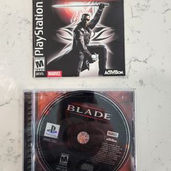 Playstation 1 Game - Blade