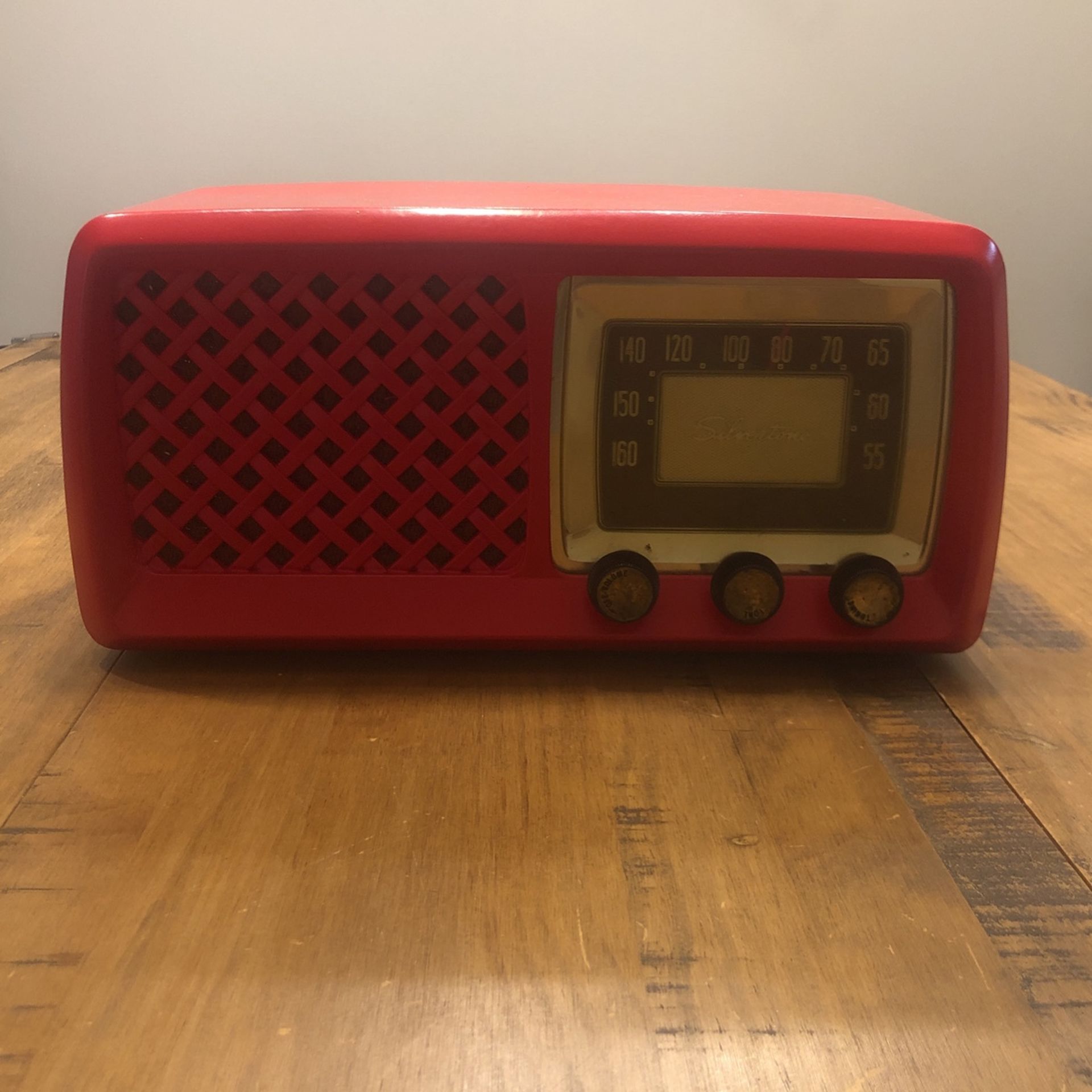 Silvertone Vintage Radio 1950”