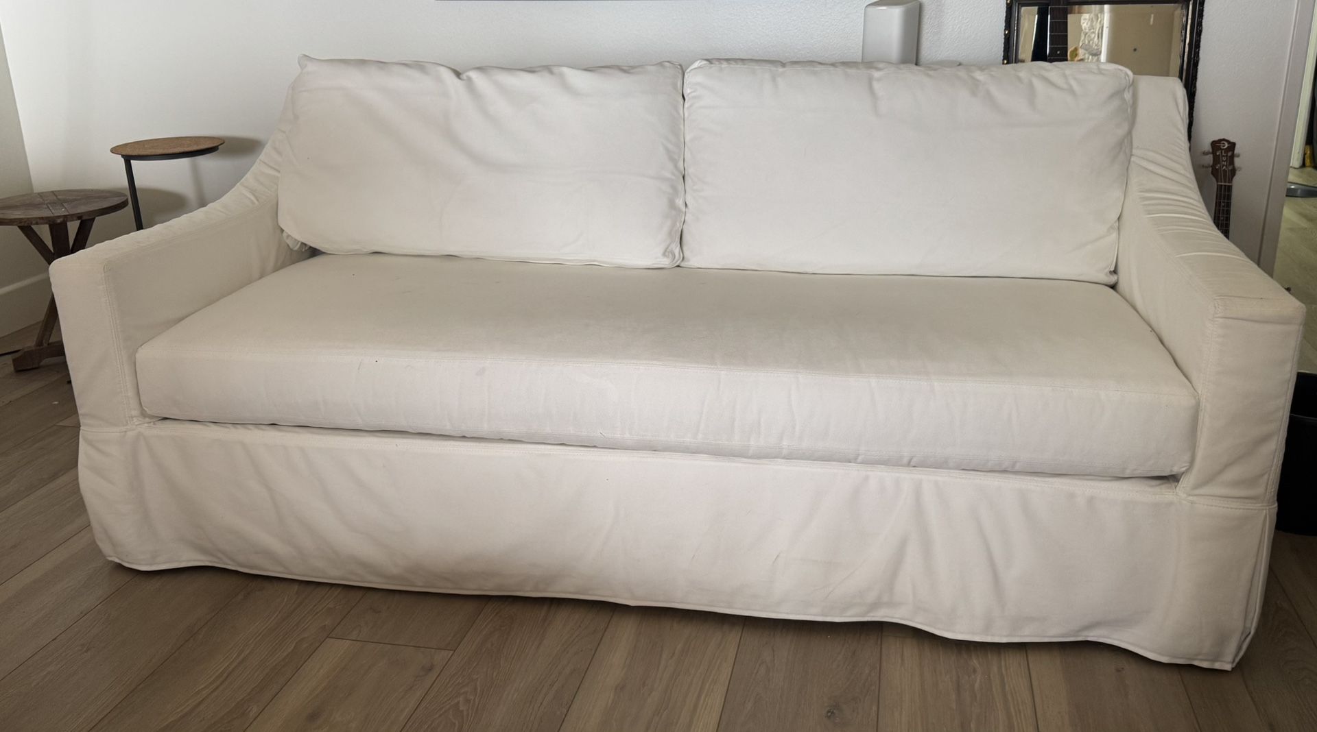 Pottery Barn York Slope, Arm, Deep Seat, Slip Cover Sofa
