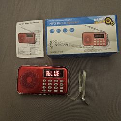 Multifunctional Digital MP3 Radio Speaker – Model Y-619 (Bluetooth/FM/USB)