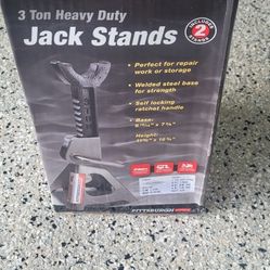 Pittsburgh Automotive - 3 Ton Heavy Duty Jack Stands (1 pair)