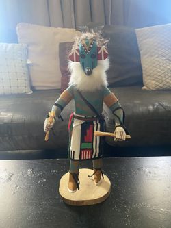 12 inch Parrot Kachina Doll