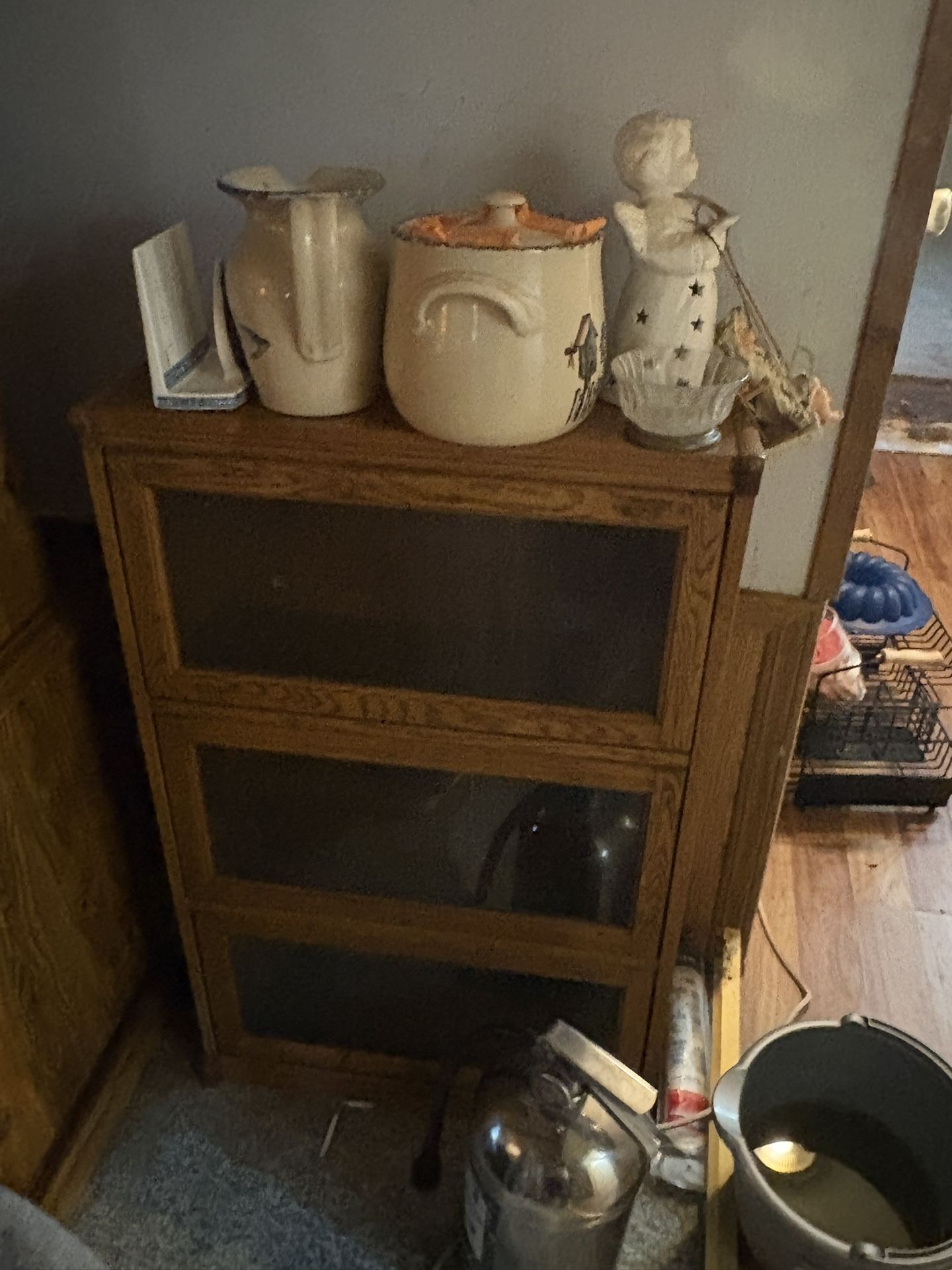 Shelves And Glass Cabinets
