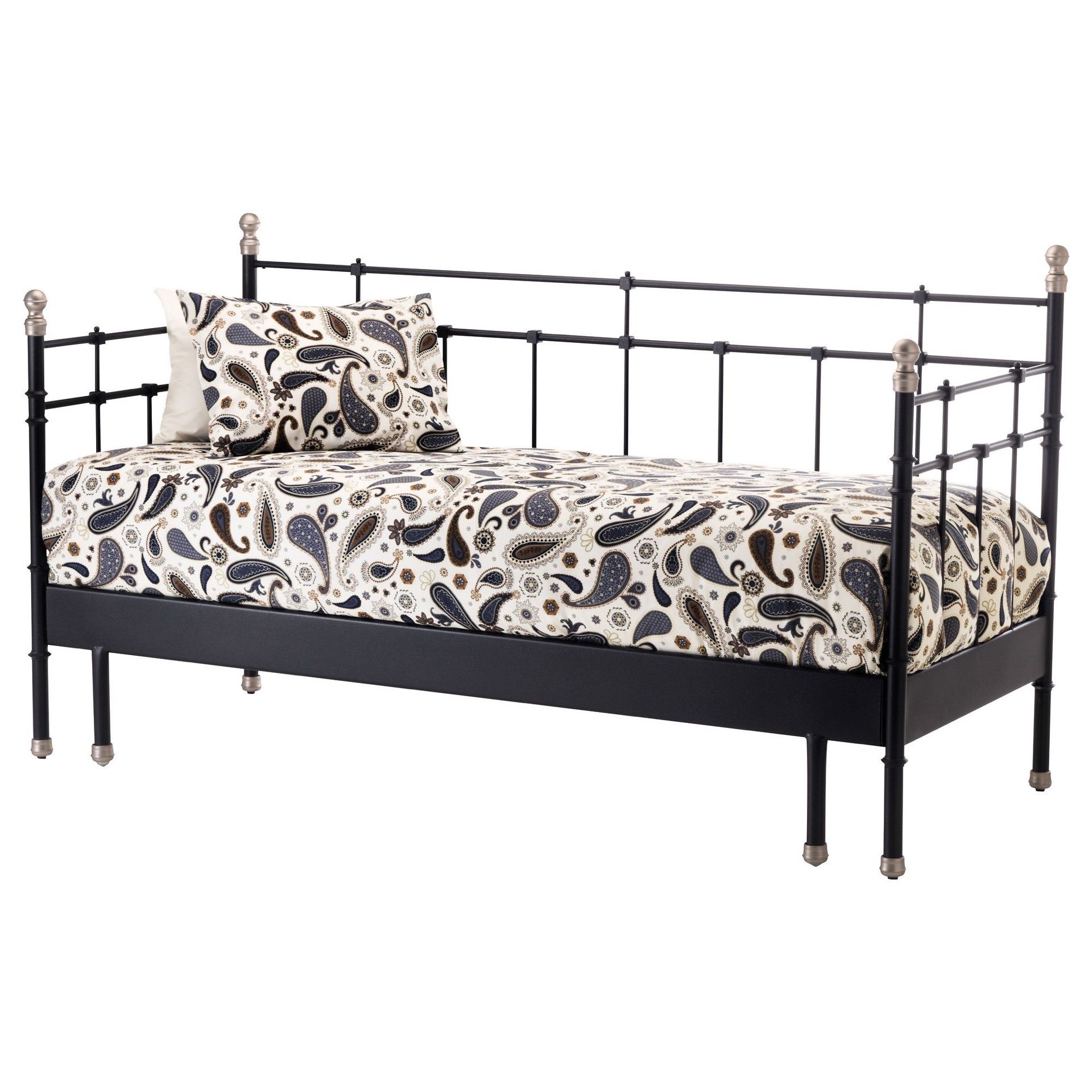 IKEA svelvik metal day bed with trundle