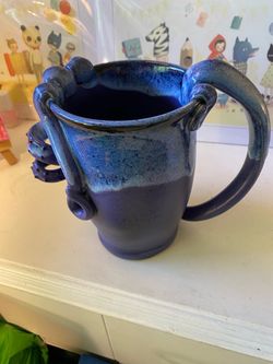 Homemade Octopus Mug/ Read Description