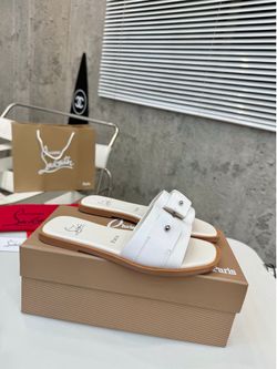 Christian Louboutin Women’s Slides With Box 2026 New