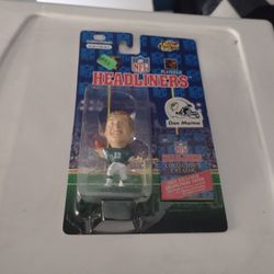 Football Headliner Dan Marino  1996.  Factory Sealed.  Cash Porch Pickup Redmond 