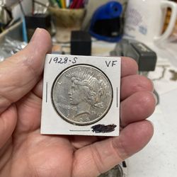 1928 S Morgan Silver Dollar