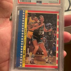 PSA 6 Larry Bird 1987 Fleer
