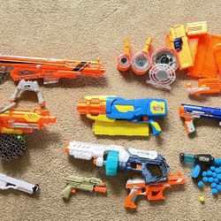 Nerf Guns And Other Fun Collection all in good working condition 
