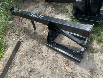 Telescopic extension forklift boom