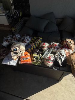 Halloween Horror Mask Collection Lot