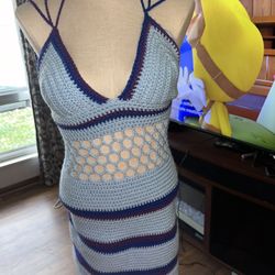 Handmade crochet dress
