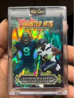 MVP Kenneth walker lll football card