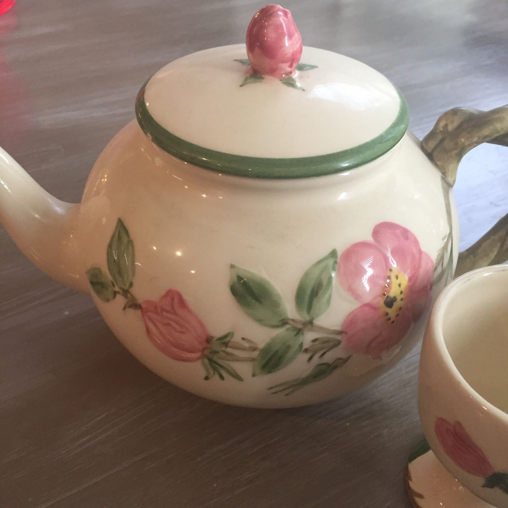 Franciscan desert cheap rose teapot