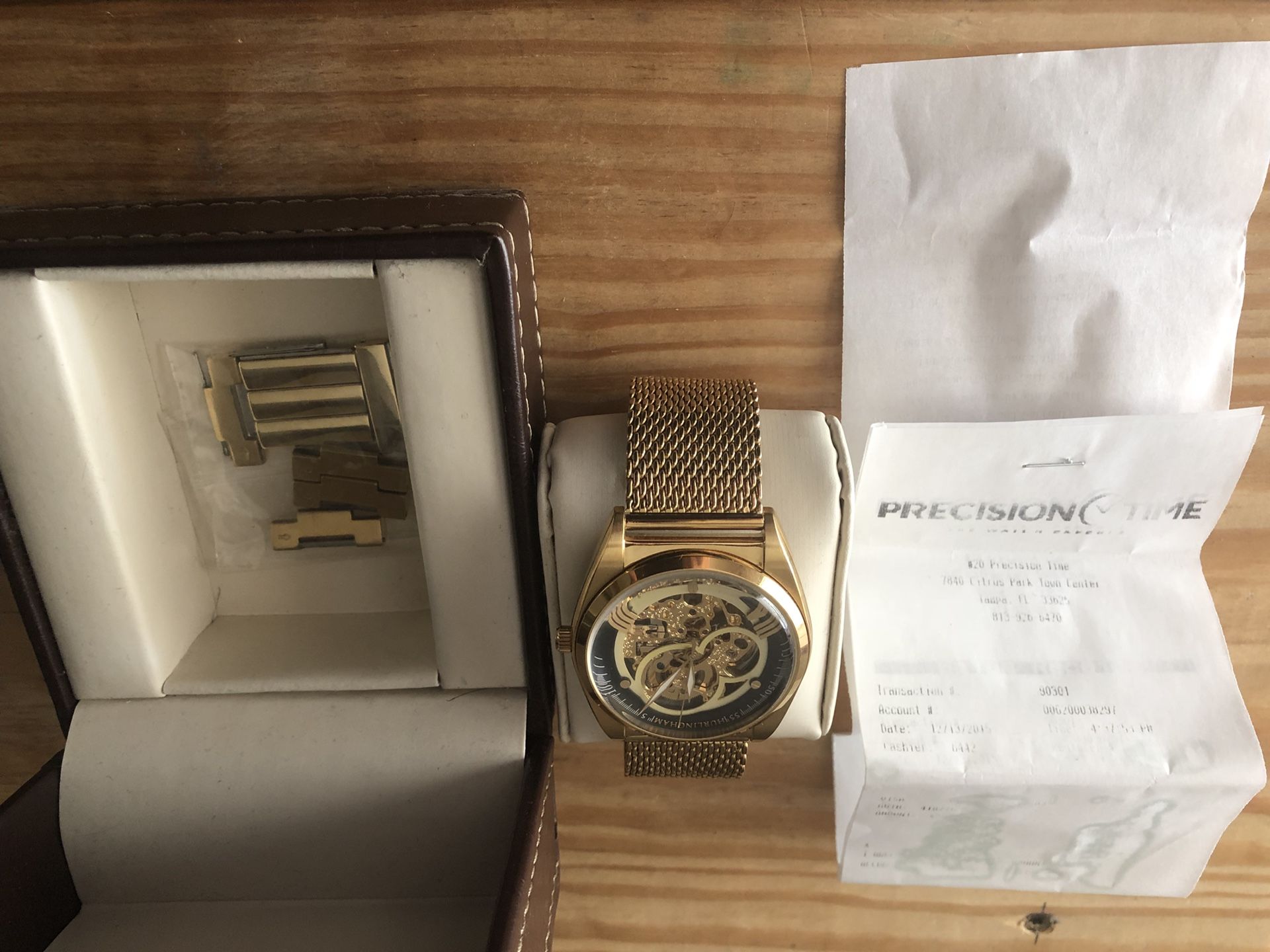 Hurlingham Watch Hurlingham Gold Watch main image 4